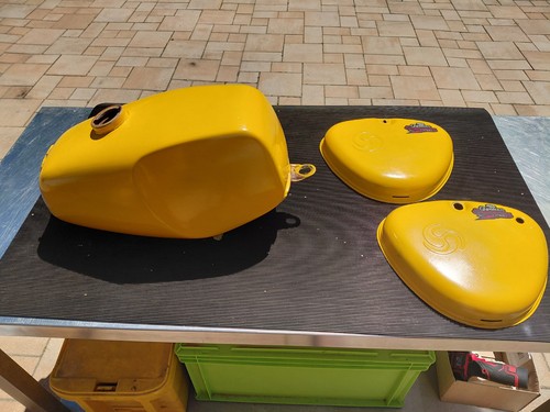 Simson büffeltank set tankset - set,