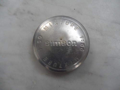 Simson tankdeckel original - tankdeckel,